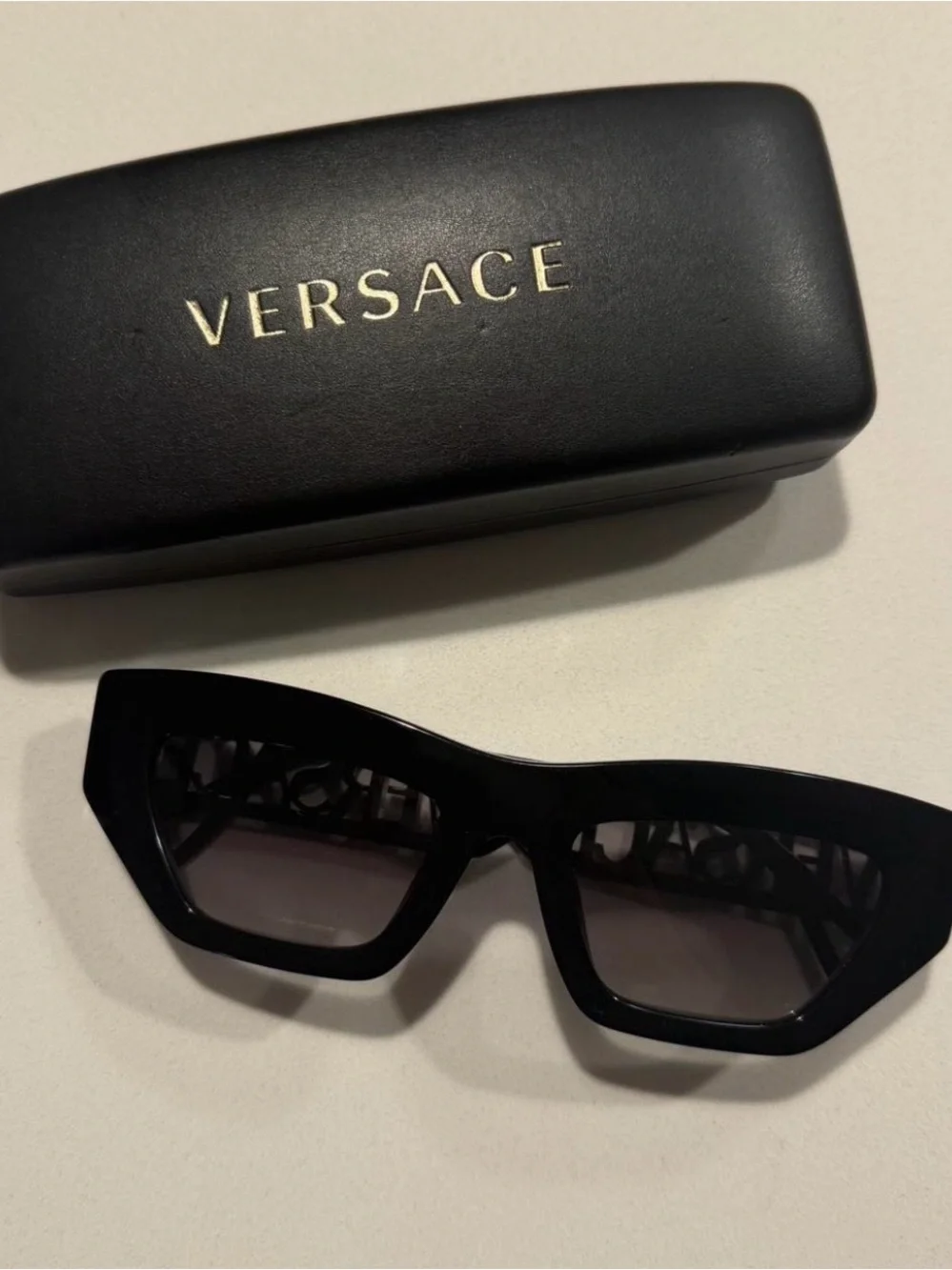 Versace Black Womens Sunglasses with Case